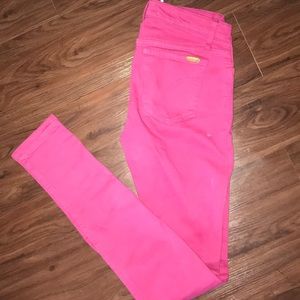 Joes Jeans- 27 hot pink high waist skinny
